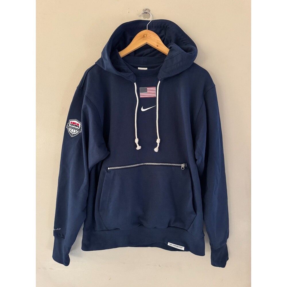 Nike Olympics Team Usa Basketball Team Issue Pe Hoodie Standard Issue Men M Rare